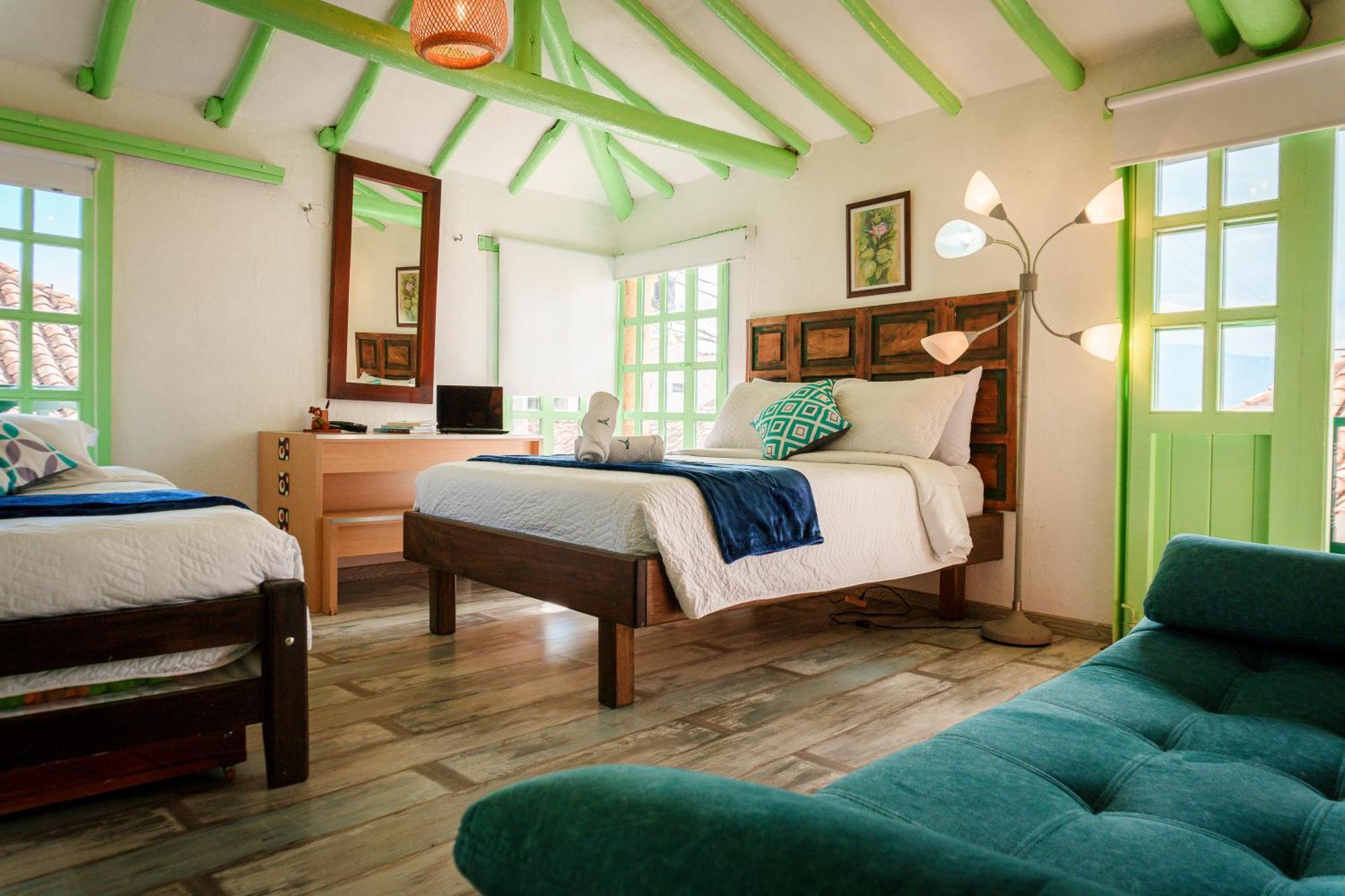 Apartamentos Y Habitaciones Le Colibri - Villa De Leyva Kültér fotó