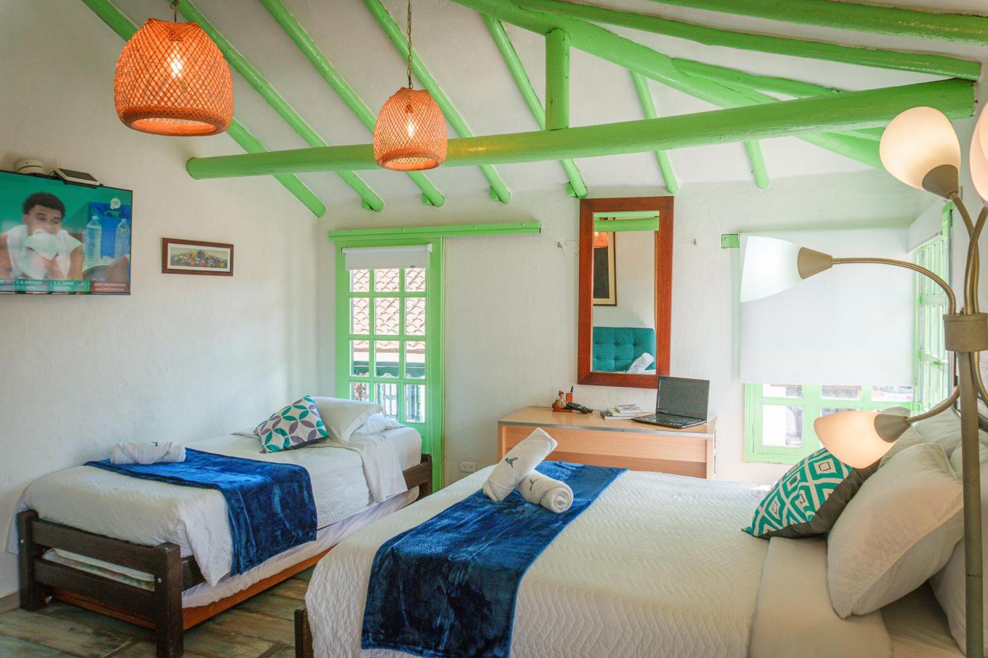 Apartamentos Y Habitaciones Le Colibri - Villa De Leyva Kültér fotó