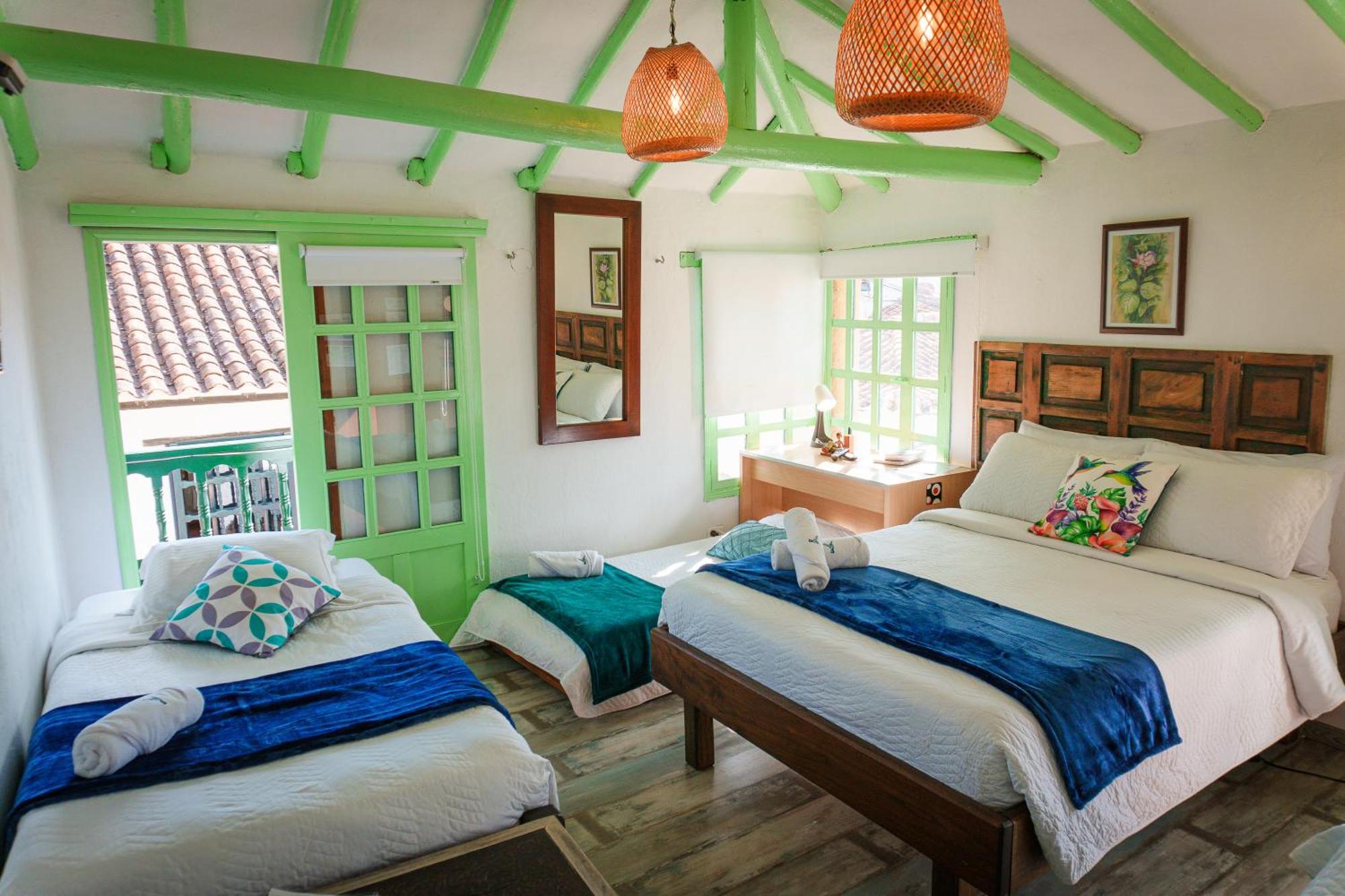 Apartamentos Y Habitaciones Le Colibri - Villa De Leyva Kültér fotó