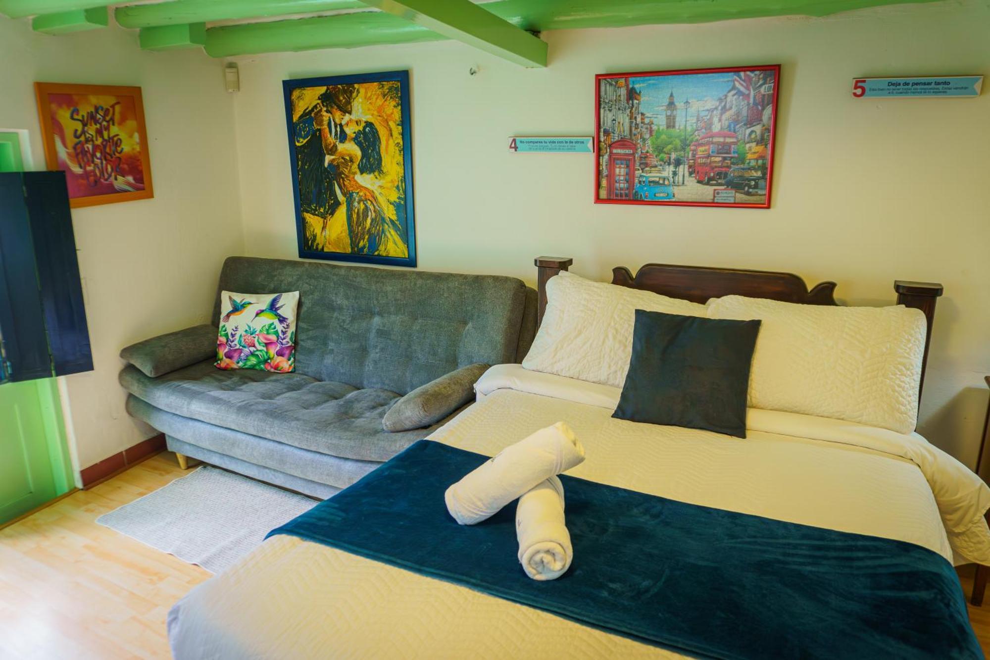Apartamentos Y Habitaciones Le Colibri - Villa De Leyva Kültér fotó