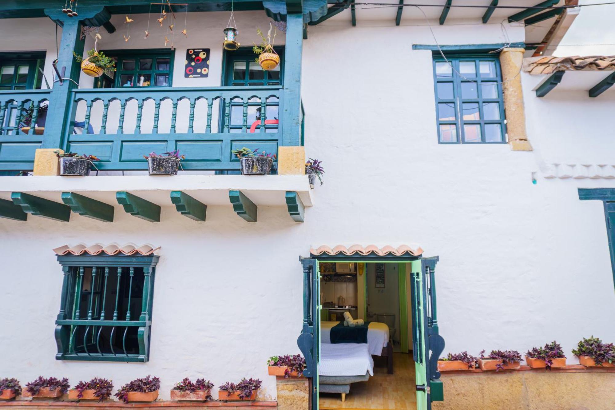 Apartamentos Y Habitaciones Le Colibri - Villa De Leyva Kültér fotó