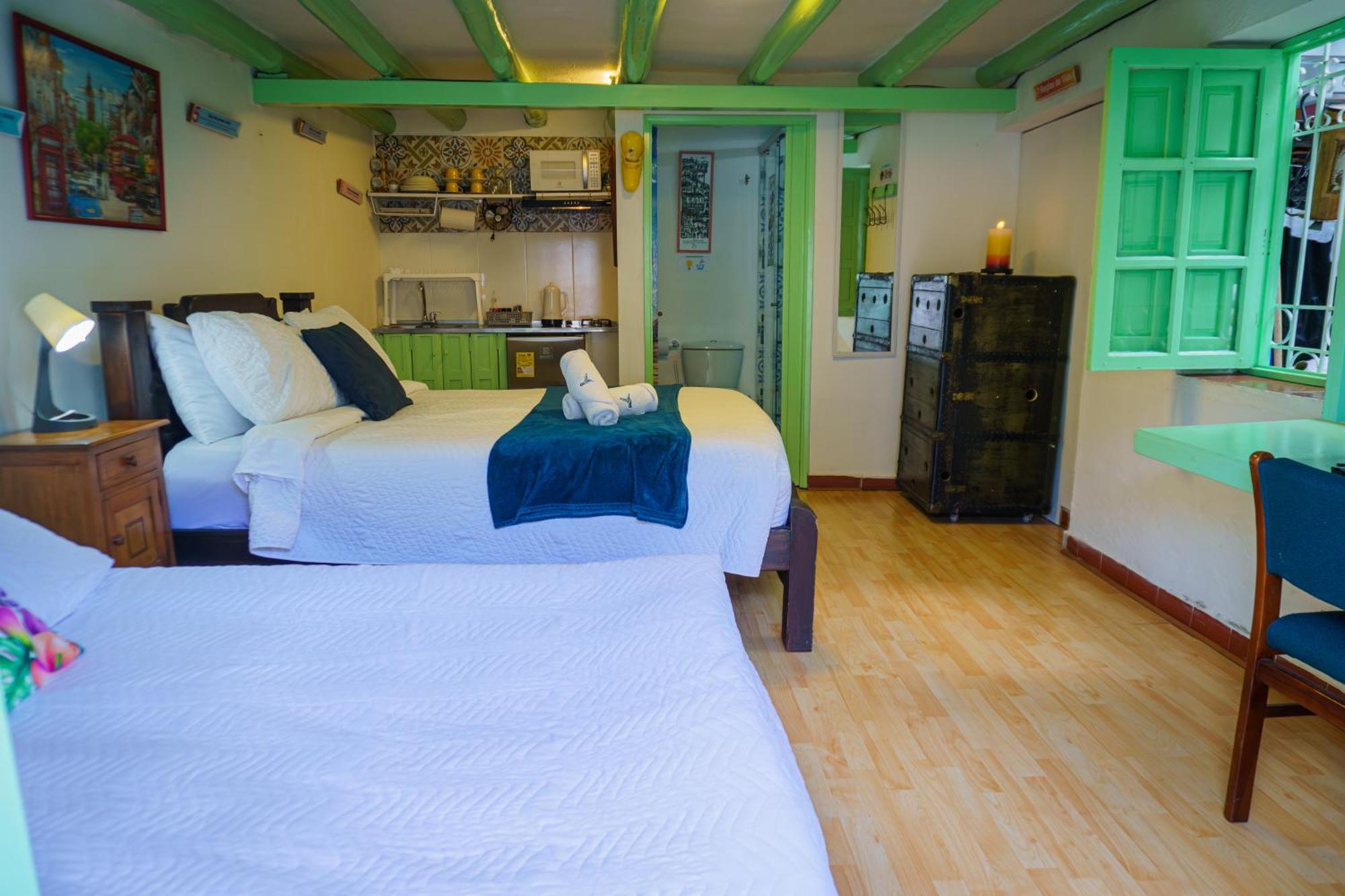 Apartamentos Y Habitaciones Le Colibri - Villa De Leyva Kültér fotó