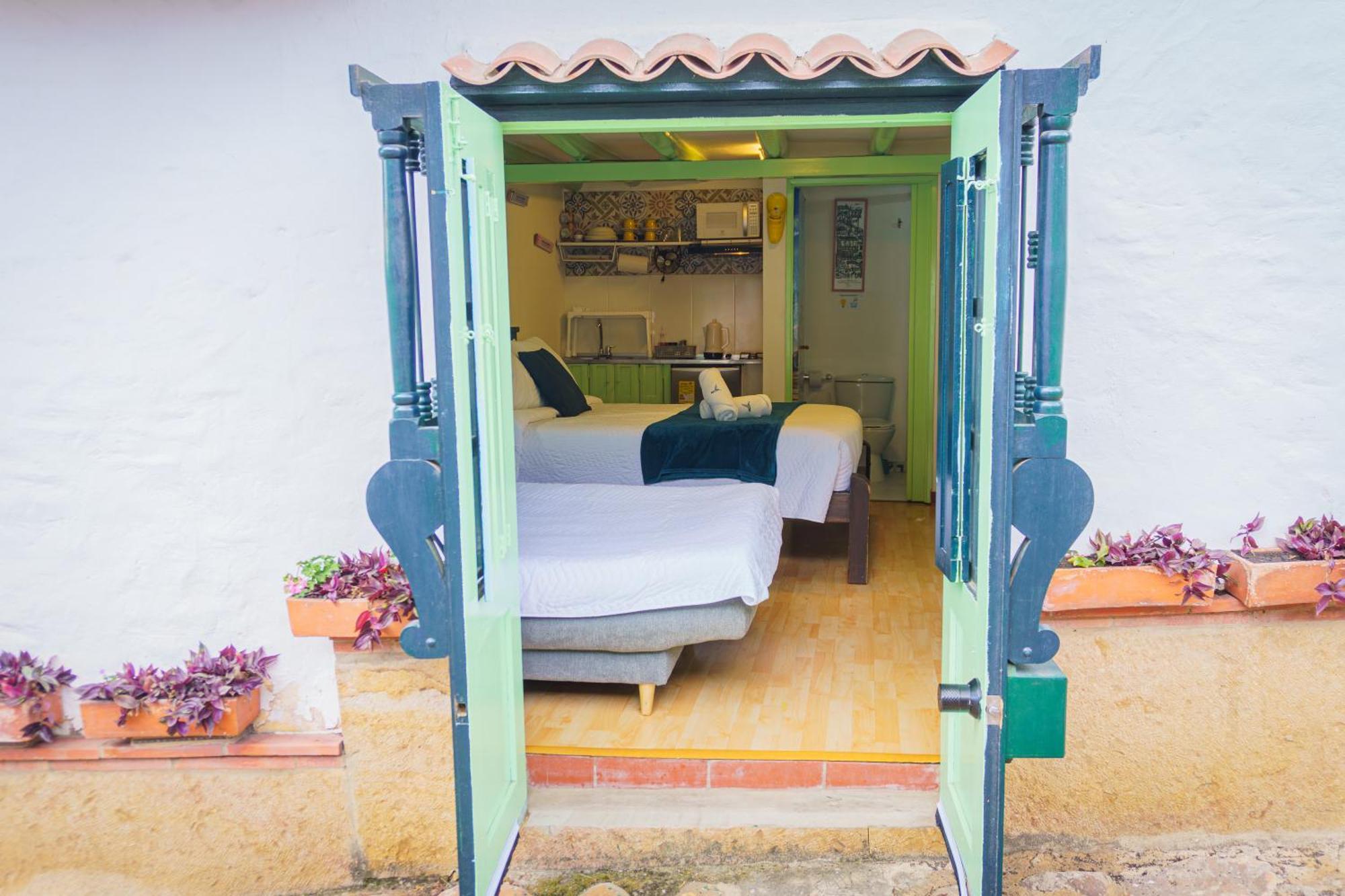 Apartamentos Y Habitaciones Le Colibri - Villa De Leyva Kültér fotó