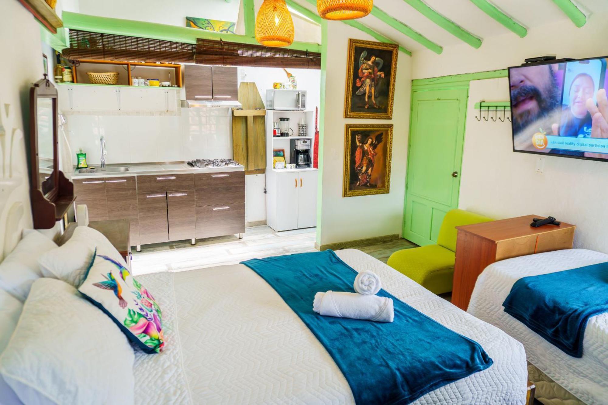 Apartamentos Y Habitaciones Le Colibri - Villa De Leyva Kültér fotó