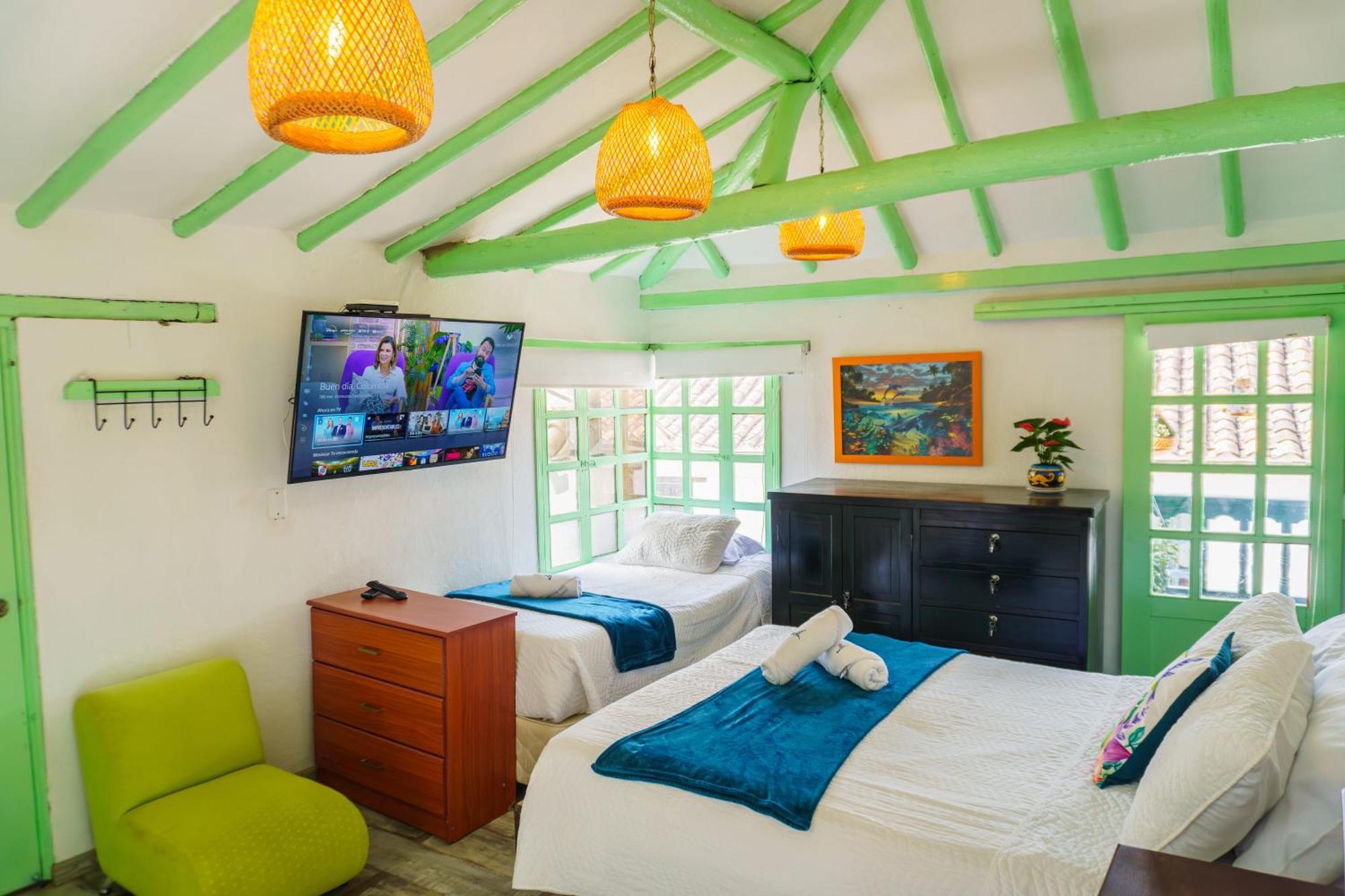 Apartamentos Y Habitaciones Le Colibri - Villa De Leyva Kültér fotó