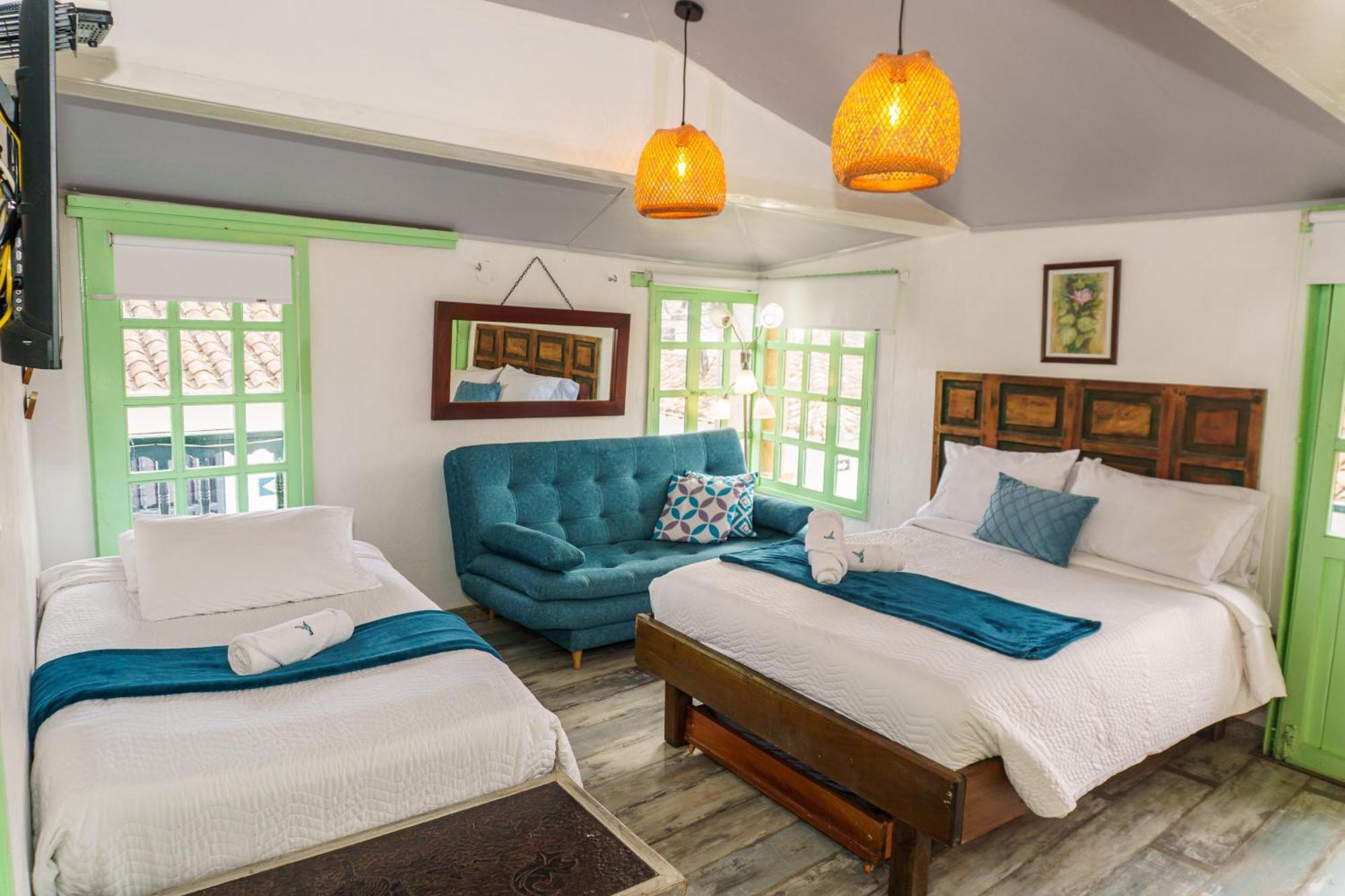Apartamentos Y Habitaciones Le Colibri - Villa De Leyva Kültér fotó