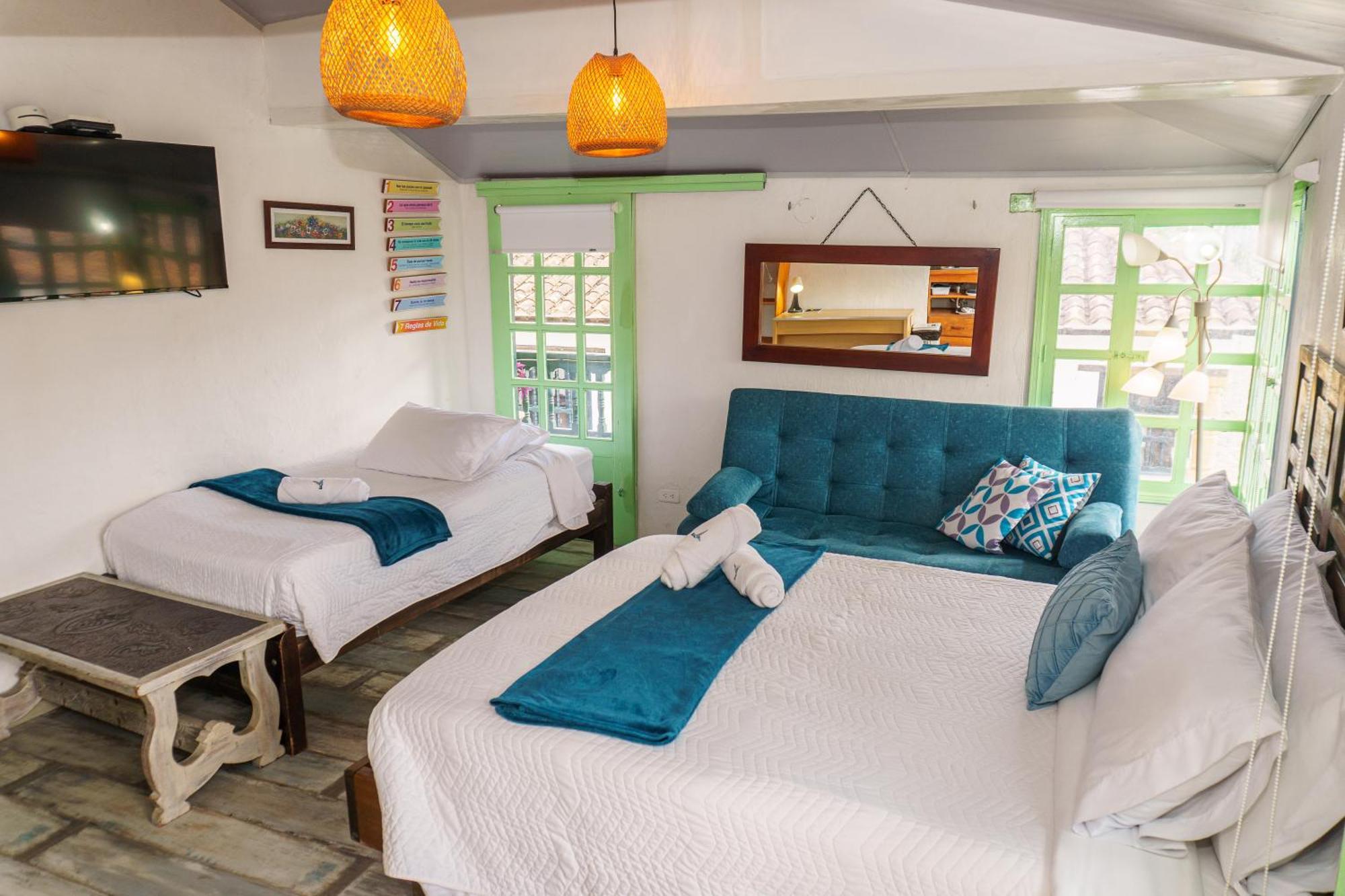 Apartamentos Y Habitaciones Le Colibri - Villa De Leyva Kültér fotó